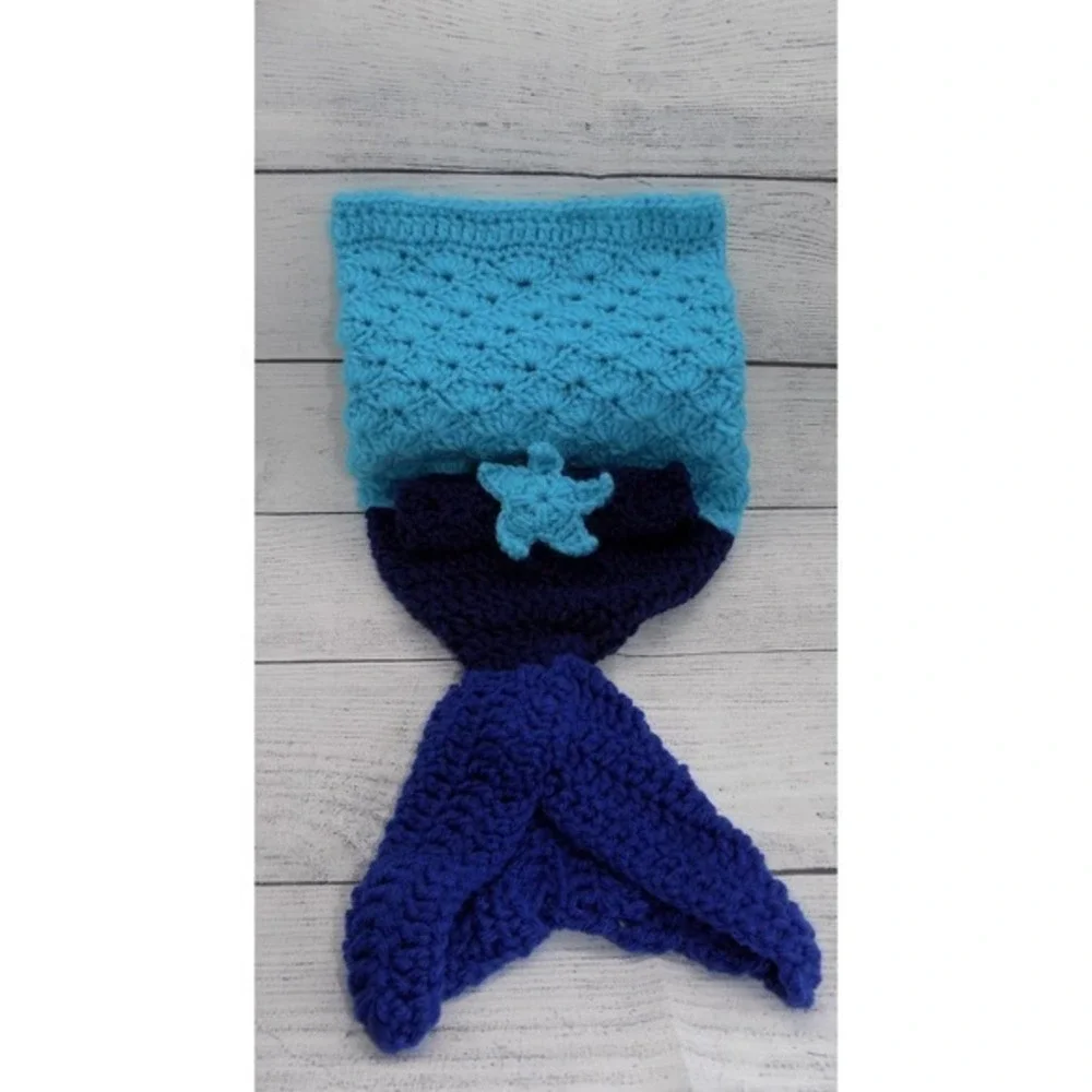 Mermaid Tail - Crochet‎ Tail Blanket For Babies